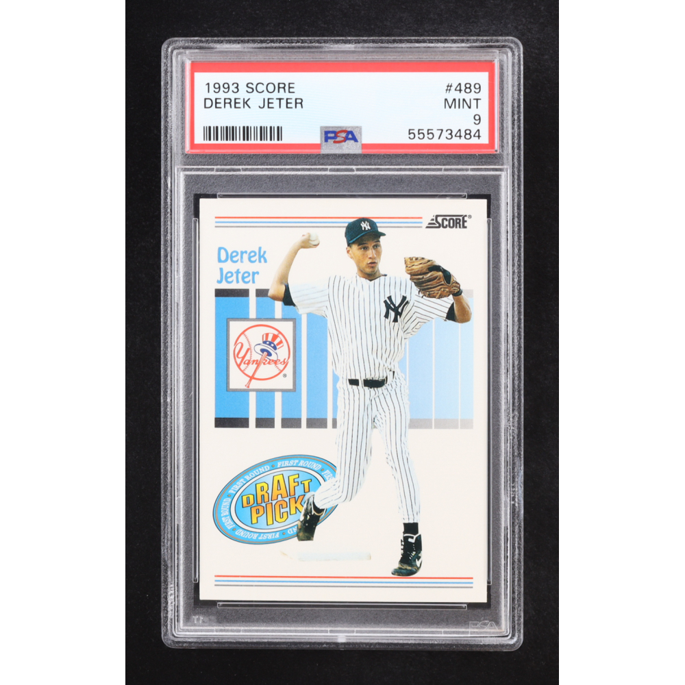 Derek Jeter 1993 Score #489 RC (PSA 9) at PristineAuction.com