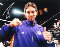 Pau Gasol Signed Lakers 8x10 Photo (PSA) at PristineAuction.com