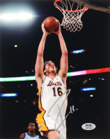 Pau Gasol Signed Lakers 8x10 Photo (PSA) at PristineAuction.com