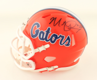 Mike Pouncey Signed Florida Gators Speed Mini Helmet (JSA) at PristineAuction.com