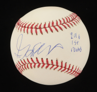 Gavin Lux Signed OML Baseball Inscribed "2016 1st Round" (PSA) at PristineAuction.com