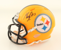 Maurkice Pouncey Signed Steelers Speed Mini Helmet (JSA) at PristineAuction.com