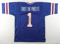 Sean McDermott Signed "Trust The Process" Jersey (JSA) at PristineAuction.com