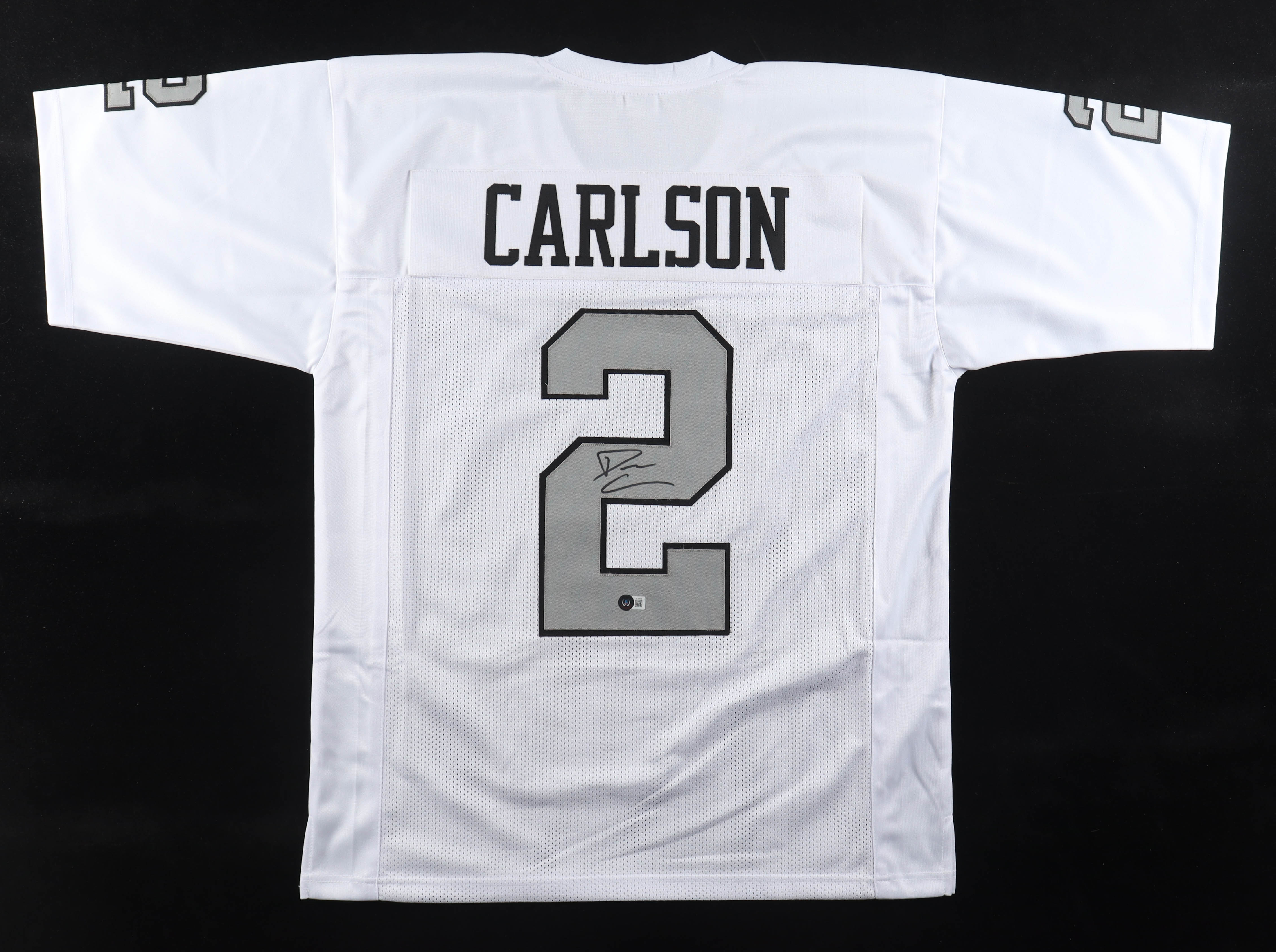 Daniel Carlson Signed Jersey (Beckett) at PristineAuction.com Daniel Carlson Signed Jersey (Beckett) at PristineAuction.com