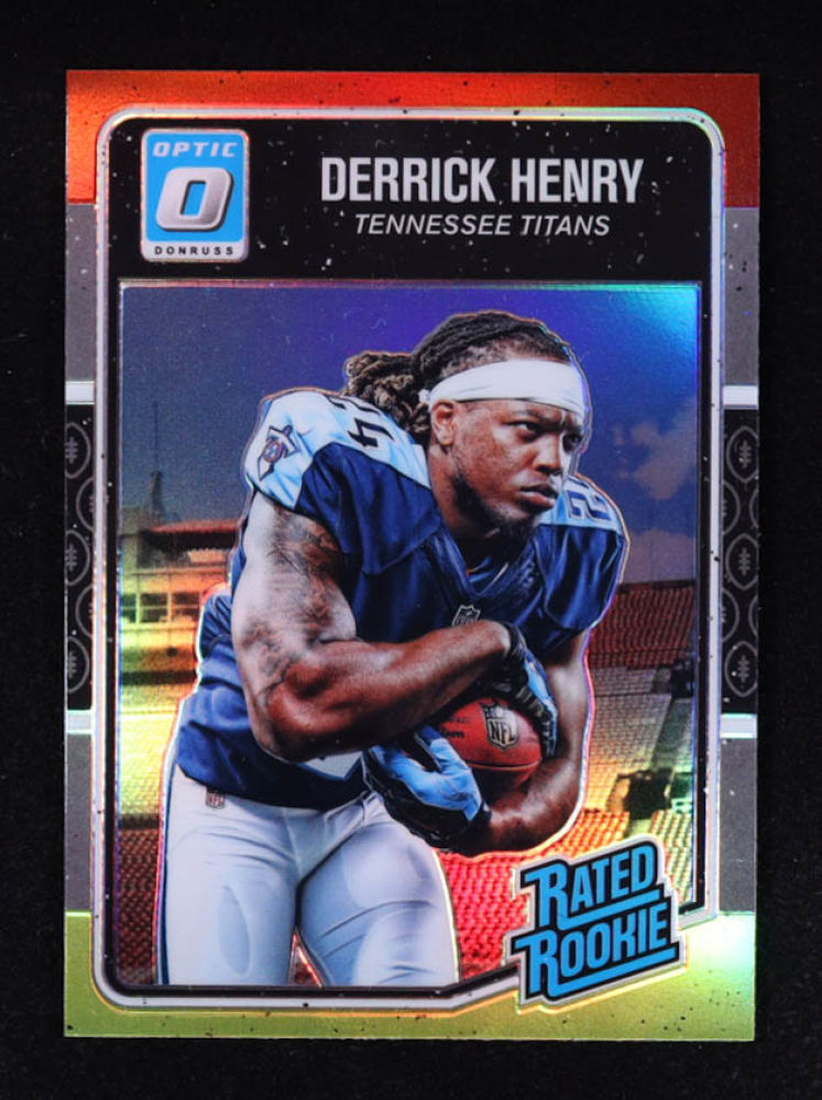 Derrick Henry 2016 Donruss Optic Red and Yellow #165 RR RC