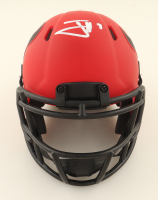 Jayden Higgins Signed Texans Rave Alternate Speed Mini Helmet (JSA) at PristineAuction.com