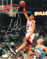 Scottie Pippen Signed Bulls 8x10 Photo (JSA) at PristineAuction.com
