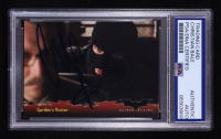 Christian Bale Signed 2005 Topps Batman Begins Movie #41 Gordon's Visitor (PSA Authentic) at PristineAuction.com