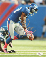 Victor Cruz Signed Giants 8x10 Photo (JSA) at PristineAuction.com