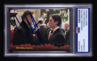 Christian Bale Signed 2005 Topps Batman Begins Movie #71 A Birthday Surprise (PSA Authentic) at PristineAuction.com