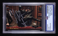 Christian Bale Signed 2005 Topps Batman Begins Movie #45 Of Fear and Fury (PSA Authentic) at PristineAuction.com