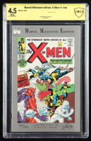 Stan Lee Signed LE "Marvel Milestone Edition: X-Men" Issue #1 Marvel Comic Book (CBCS 4.5) at PristineAuction.com