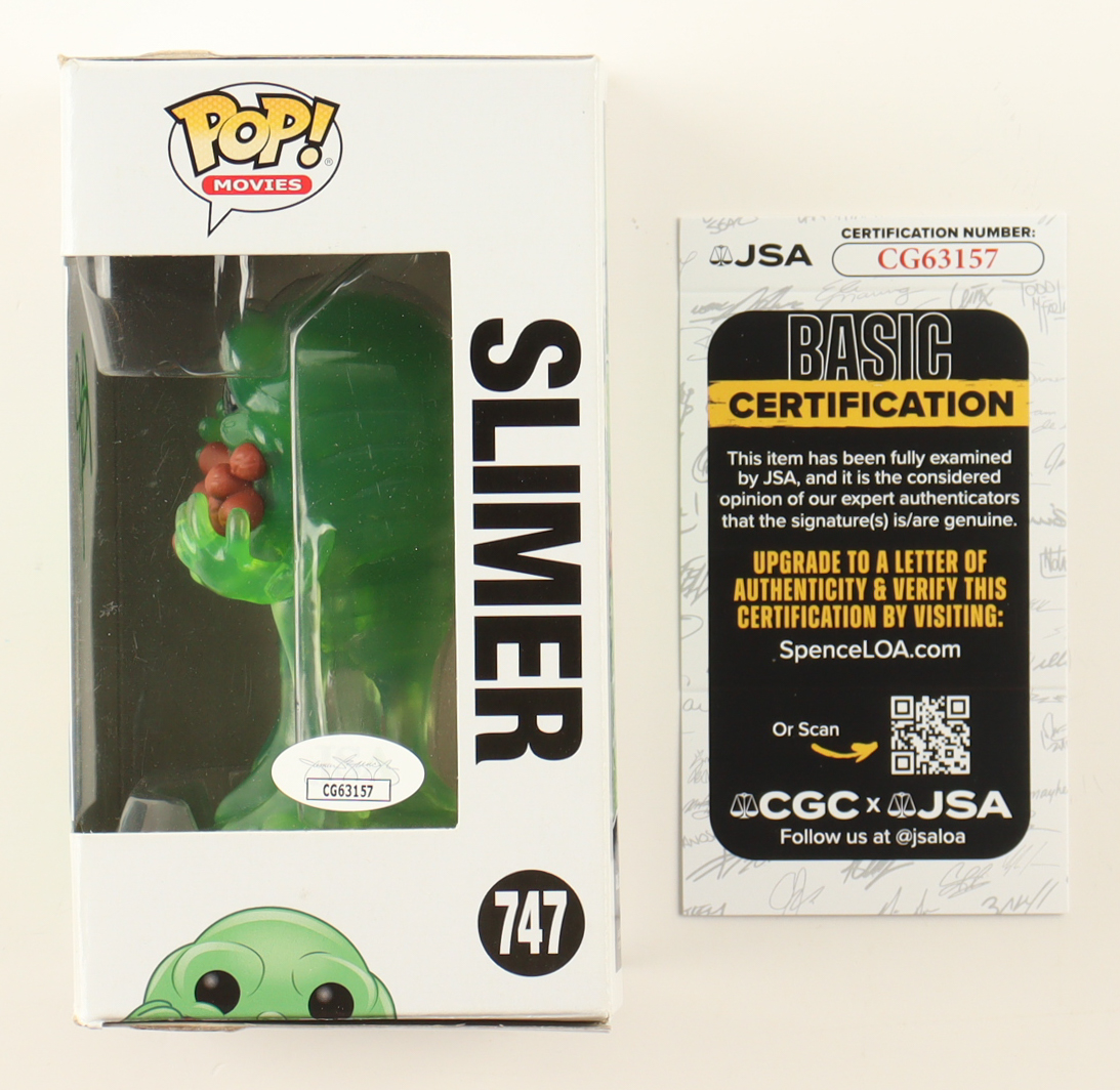 Adam Ray Signed "Ghostbusters" #747 Slimer Funko Pop! Vinyl Figure (JSA) at PristineAuction.com Adam Ray Signed "Ghostbusters" #747 Slimer Funko Pop! Vinyl Figure (JSA) at PristineAuction.com