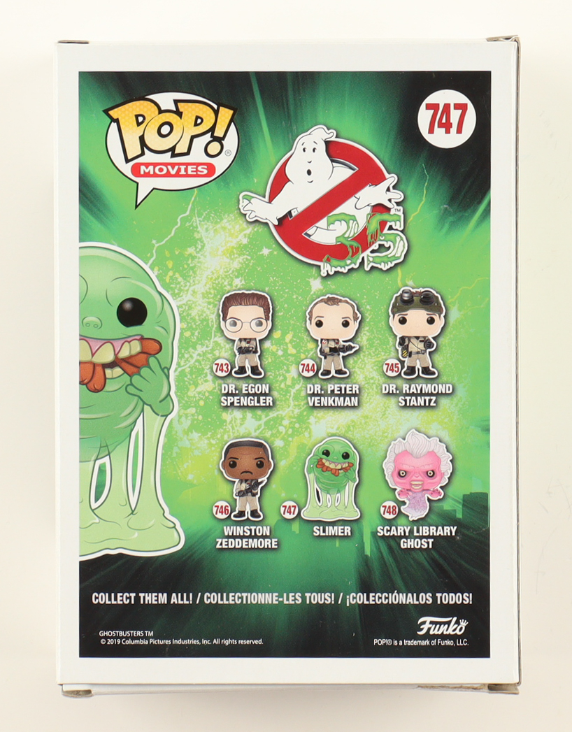 Adam Ray Signed "Ghostbusters" #747 Slimer Funko Pop! Vinyl Figure (JSA) at PristineAuction.com Adam Ray Signed "Ghostbusters" #747 Slimer Funko Pop! Vinyl Figure (JSA) at PristineAuction.com
