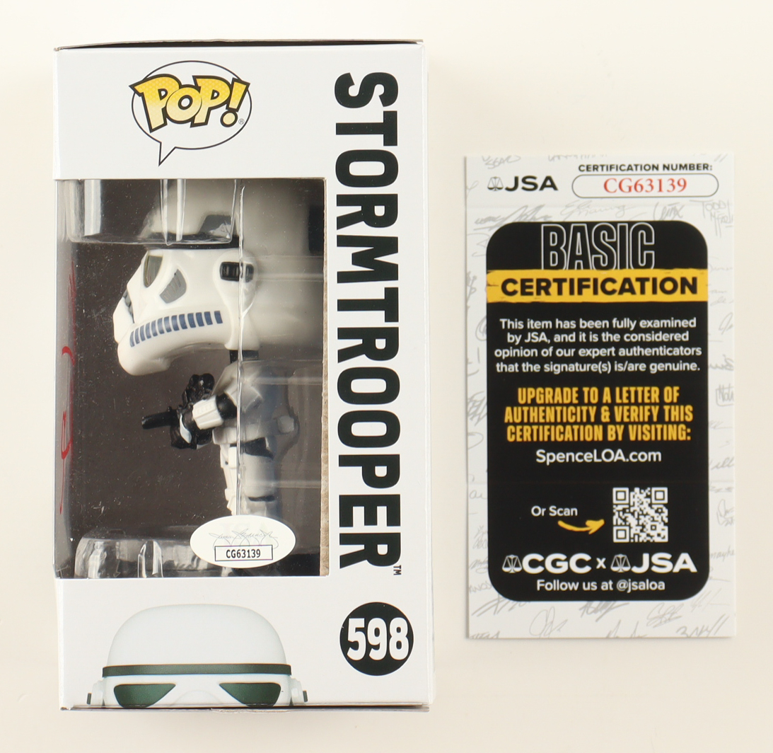 Kevin Smith Signed "Star Wars" Stormtrooper #598 Funko Pop! Vinyl Figure (JSA) at PristineAuction.com Kevin Smith Signed "Star Wars" Stormtrooper #598 Funko Pop! Vinyl Figure (JSA) at PristineAuction.com