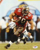 Mike Alstott Signed Buccaneers 8x10 Photo (PSA) at PristineAuction.com
