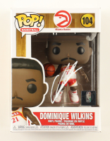 Dominique Wilkins Signed Hawks #104 Funko Pop! Vinyl Figure (JSA) at PristineAuction.com
