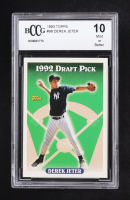 Derek Jeter 1993 Topps Draft Pick #98 RC (BCCG 10) at PristineAuction.com