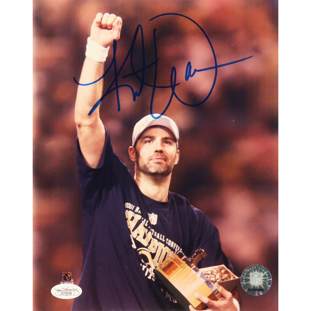 Kurt Warner Signed Rams 8x10 Photo (JSA) at PristineAuction.com