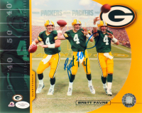 Brett Favre Signed Packers 8x10 Photo (JSA) at PristineAuction.com