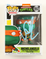 Vanilla Ice Signed "Teenage Mutant Ninja Turtles" #1557 Michelangelo Funko Pop! Vinyl Figure (JSA) at PristineAuction.com