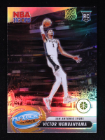 Victor Wembanyama 2023-24 Hoops Premium Stock Attack the Rack Silver Prizm #3 RC at PristineAuction.com
