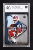 Marshawn Lynch 2007 Upper Deck Rookie Premiere #18 RC (BCCG 10) at PristineAuction.com