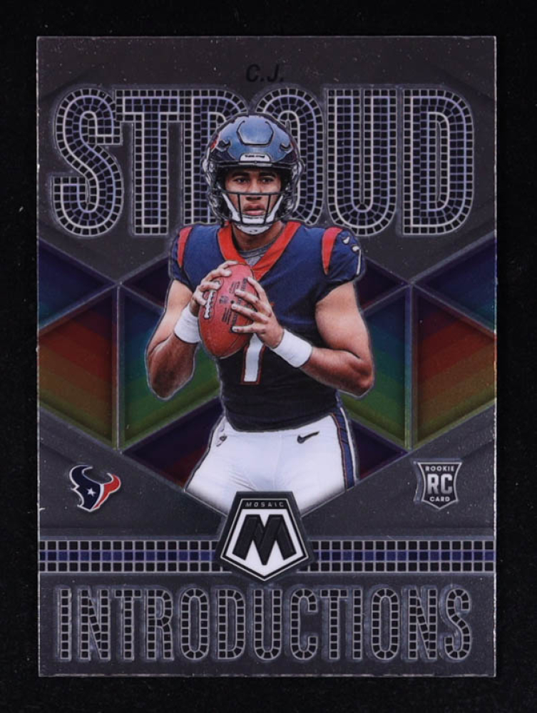 CJ Stroud 2023 Panini Mosaic Introductions #2 RC