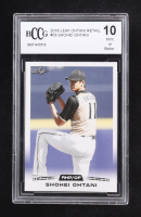Shohei Ohtani 2018 Leaf Ohtani Retail #03 RC (BCCG 10) at PristineAuction.com