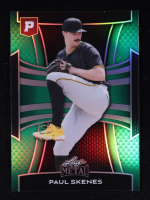 Paul Skenes 2025 Leaf Metal Pristine Auction Collection Green Hyper #406 #10/10 at PristineAuction.com