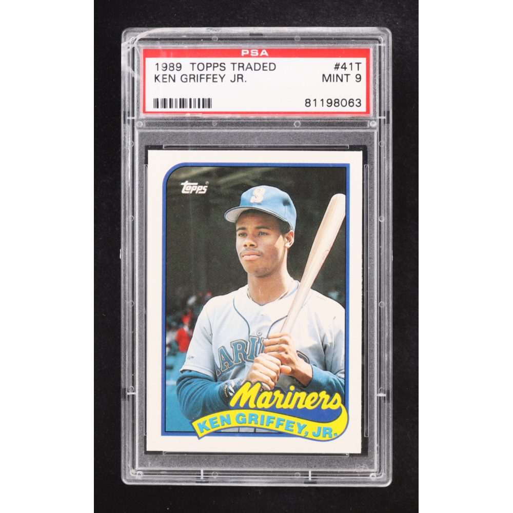 Ken Griffey Jr. 1989 Topps Traded #41T RC (PSA 9) at PristineAuction.com