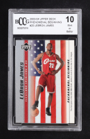 LeBron James 2003-04 Upper Deck Phenomenal Beginning LeBron James #20 RC (BCCG 10) at PristineAuction.com