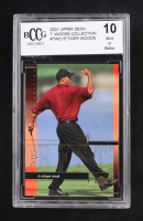 Tiger Woods 2001 Upper Deck Tiger Woods Collection #TWC15 RC (BCCG 10) at PristineAuction.com