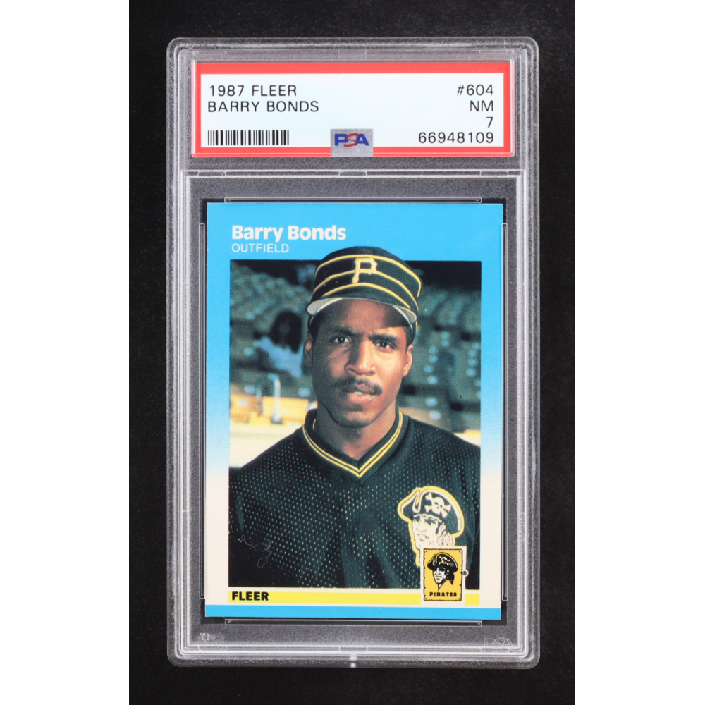 Barry Bonds 1987 Fleer #604 RC (PSA 7) at PristineAuction.com