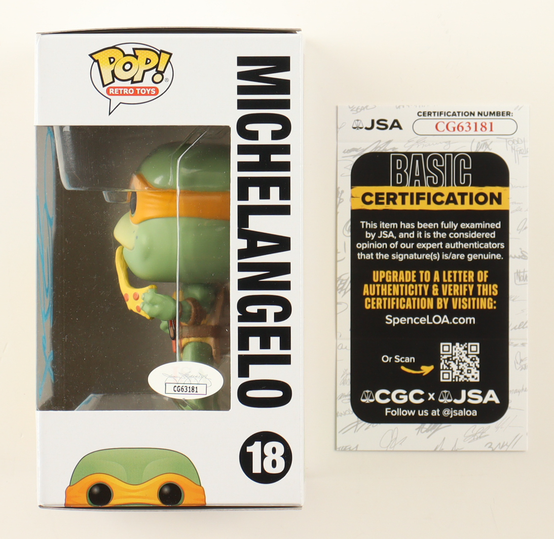 Vanilla Ice Signed "Teenage Mutant Ninja Turtles" #18 Michelangelo Funko Pop! Vinyl Figure (JSA) at PristineAuction.com Vanilla Ice Signed "Teenage Mutant Ninja Turtles" #18 Michelangelo Funko Pop! Vinyl Figure (JSA) at PristineAuction.com