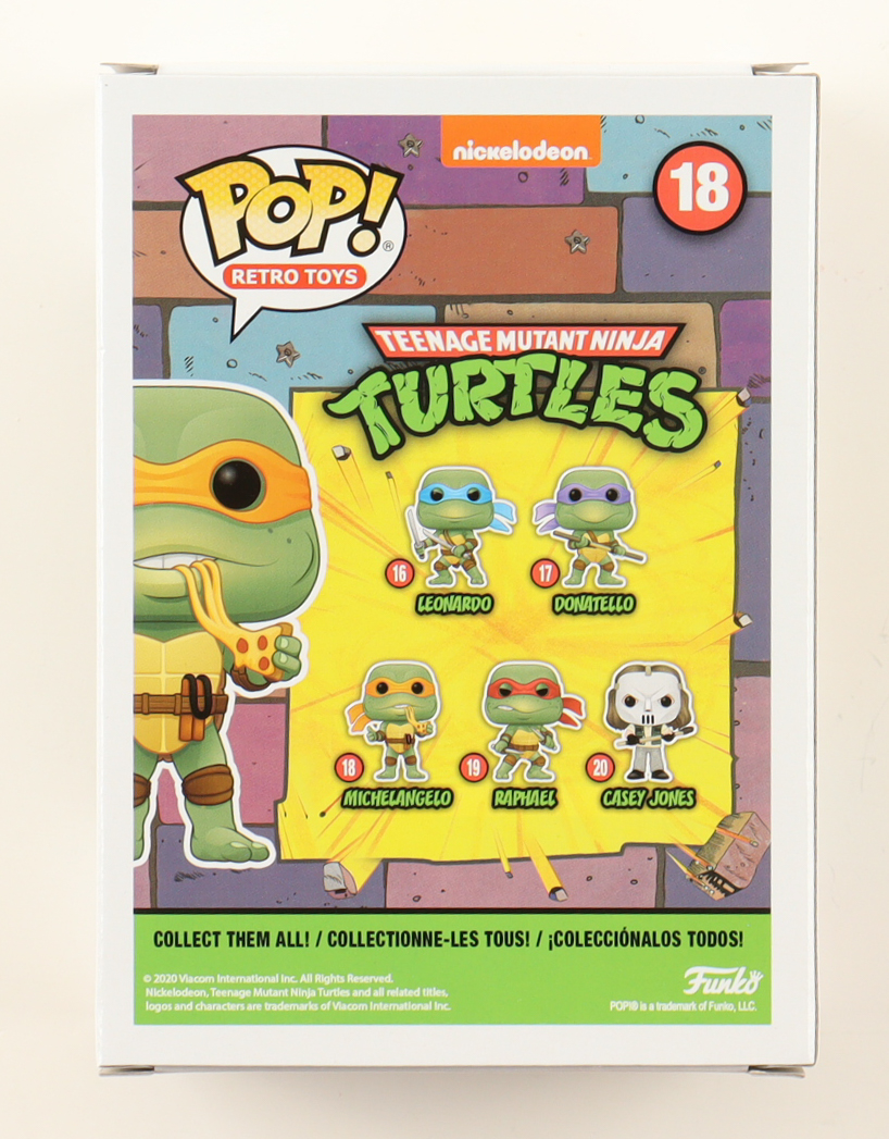 Vanilla Ice Signed "Teenage Mutant Ninja Turtles" #18 Michelangelo Funko Pop! Vinyl Figure (JSA) at PristineAuction.com Vanilla Ice Signed "Teenage Mutant Ninja Turtles" #18 Michelangelo Funko Pop! Vinyl Figure (JSA) at PristineAuction.com