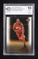 LeBron James 2003 Upper Deck LeBron James Box Set The Next Level #24 RC (BCCG 10) at PristineAuction.com