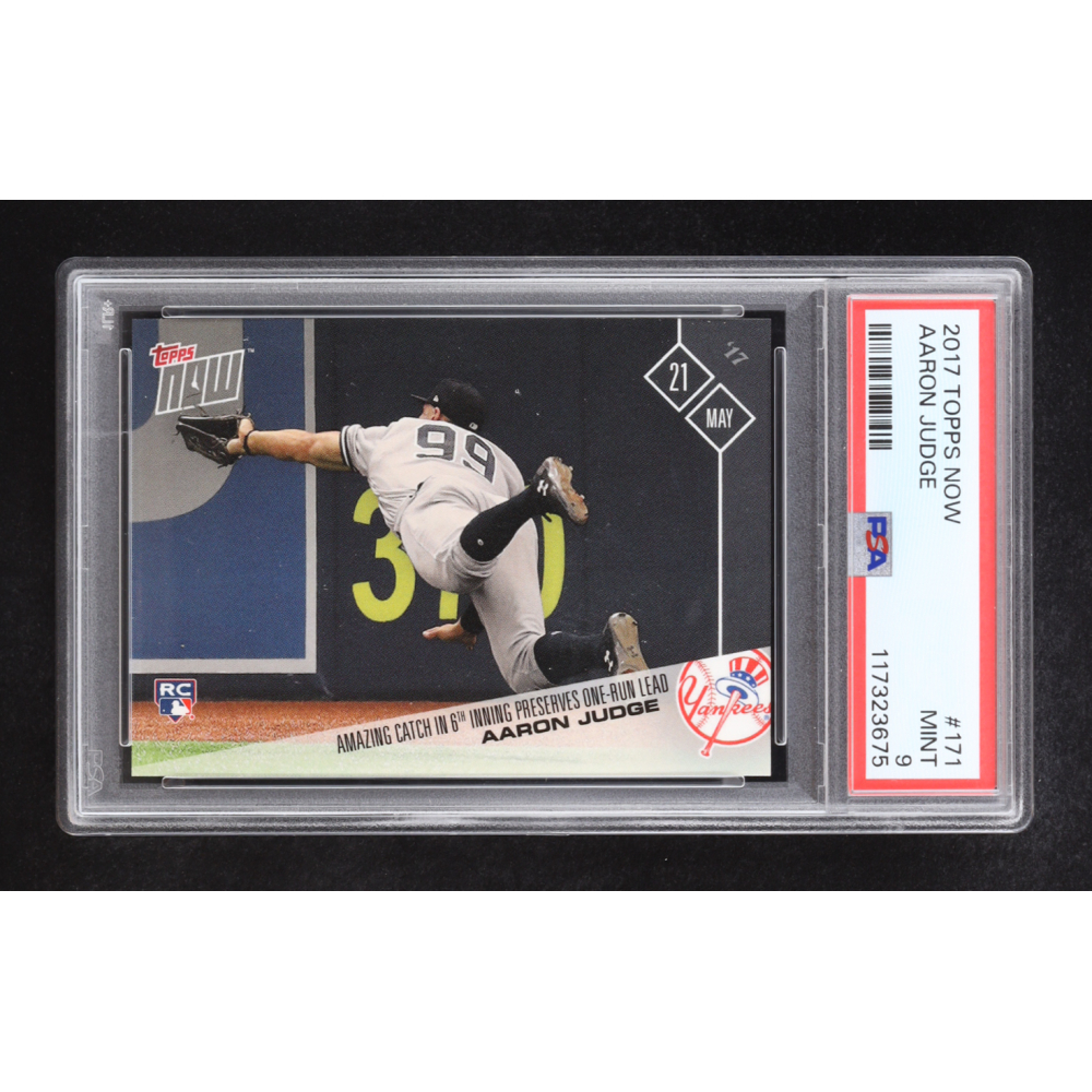 Aaron Judge 2017 Topps Now #171 RC (PSA 9) at PristineAuction.com