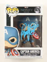 Randy Couture Signed "The Infinity Saga" Captain America #1476 Funko Pop! Vinyl Figure (JSA) at PristineAuction.com