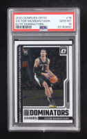 Victor Wembanyama 2023-24 Panini Donruss Optic Elite Dominators #18 RC (PSA 10) at PristineAuction.com