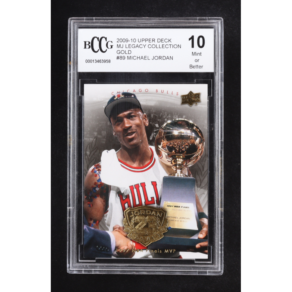 Michael Jordan 2009-10 Upper Deck Michael Jordan Legacy Collection Gold #89 (BCCG 10) at PristineAuction.com