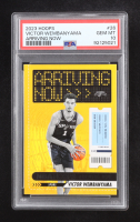 Victor Wembanyama 2023-24 Panini NBA Hoops Arriving Now #26 RC (PSA 10) at PristineAuction.com
