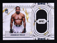 Jeremiah Wells 2024 Topps Royalty UFC Regalia Relics Blue #RAR68 #22/25 at PristineAuction.com