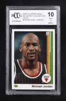 Michael Jordan 2009-10 Upper Deck Michael Jordan Legacy Collection Gold #100 '89 UD BB (BCCG 10) at PristineAuction.com