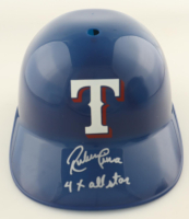 Ruben Sierra Signed Rangers Full-Size Batting Helmet Inscribed "4x All Star" (Schwartz) at PristineAuction.com