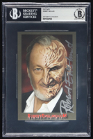 Robert Englund Signed 4x6 Postcard (BGS) at PristineAuction.com