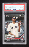 Victor Wembanyama 2023 Topps Now 1st Pitch #472 RC (PSA 10) at PristineAuction.com