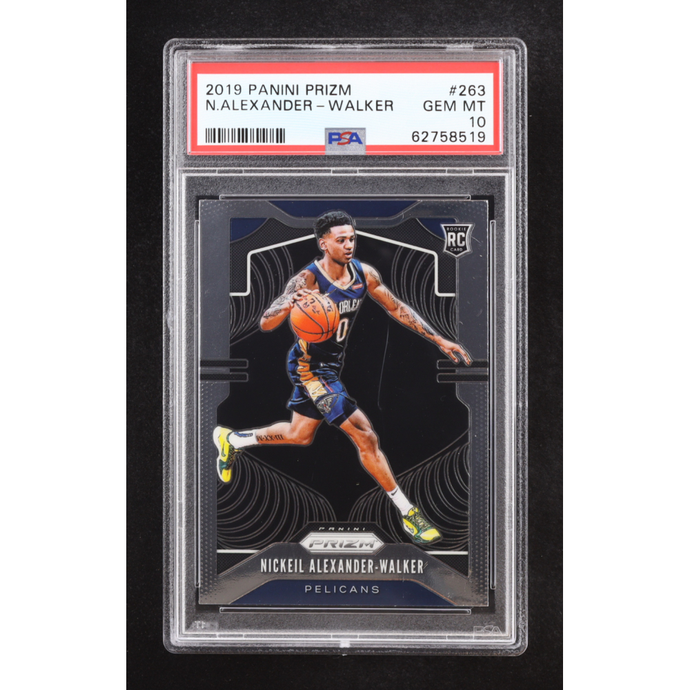Nickeil Alexander-Walker 2019-20 Panini Prizm #263 RC (PSA 10) at PristineAuction.com