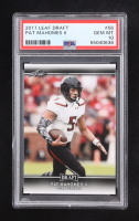 Patrick Mahomes II 2017 Leaf Draft #56 RC (PSA 10) at PristineAuction.com