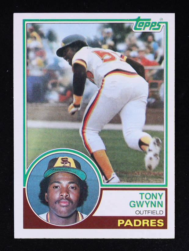 Tony Gwynn 1983 Topps #482 RC at PristineAuction.com Tony Gwynn 1983 Topps #482 RC at PristineAuction.com